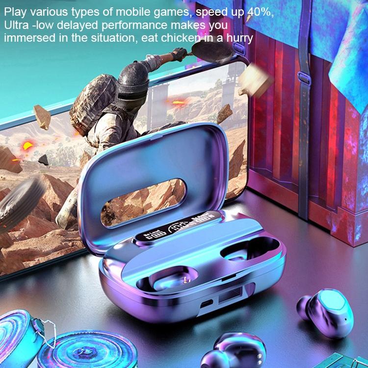 NNEIDS Black True Wireless Bluetooth Earbuds