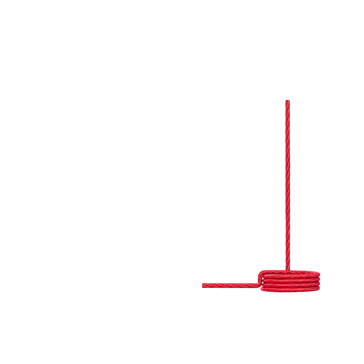 Red Lamp Cable for Table Lamp