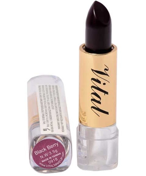 Vital Makeup Moisturizing Lipstick Black Berry