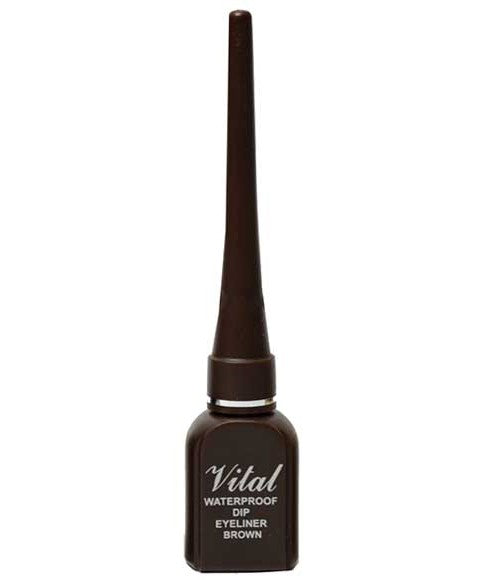 Vital Makeup Waterproof Dip Eyeliner Brown
