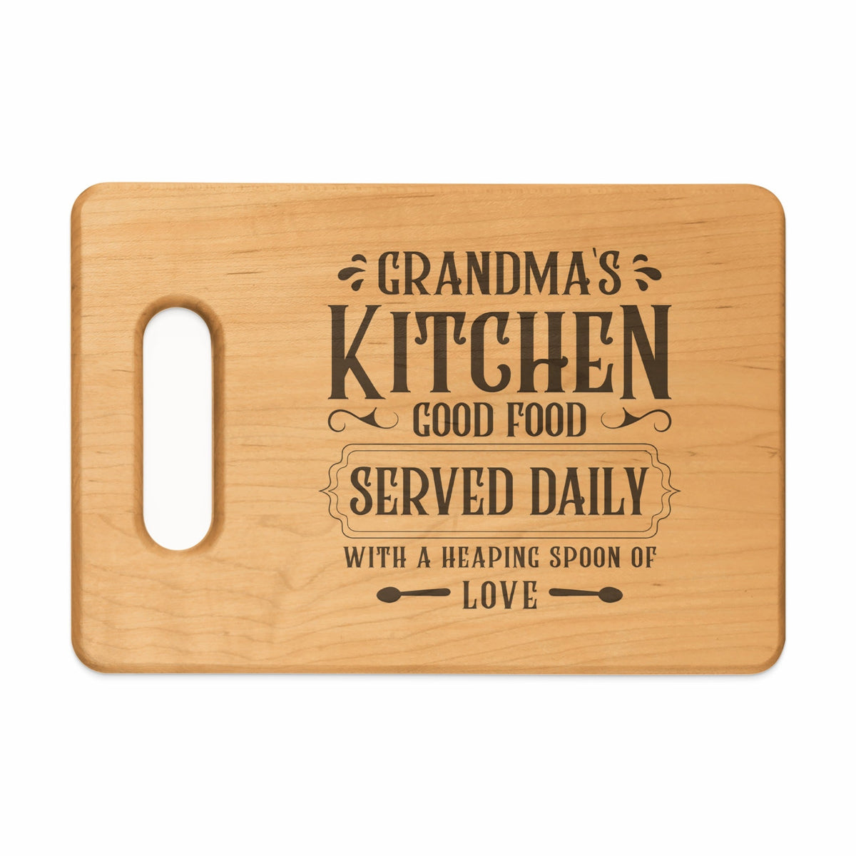 Grandma's Kitchen Love Premium Cutting Board
