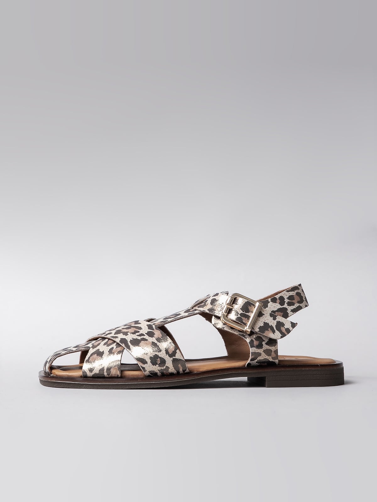 Women's leather sandals