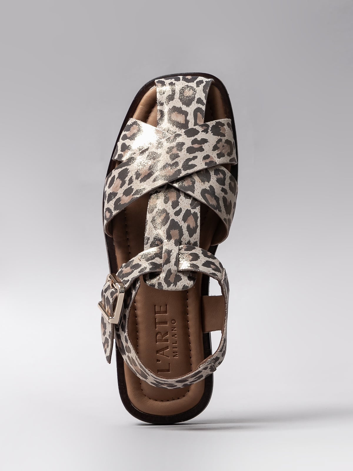 Women's leather sandals