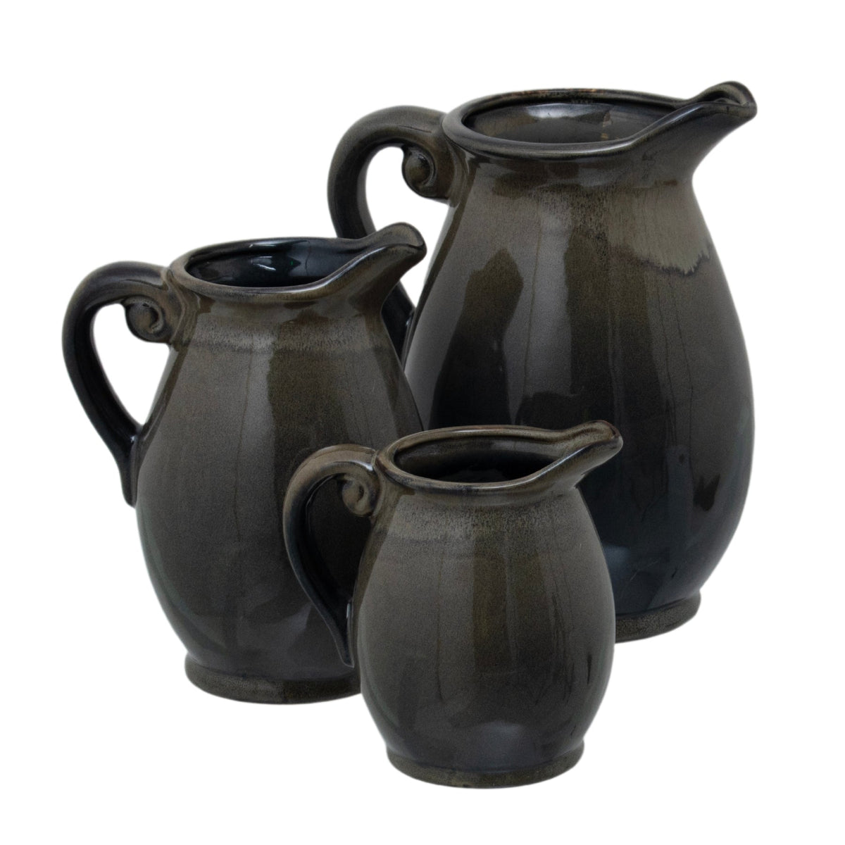 فازة Olive Olpe - سيراميك ديكور باللون الأبيض