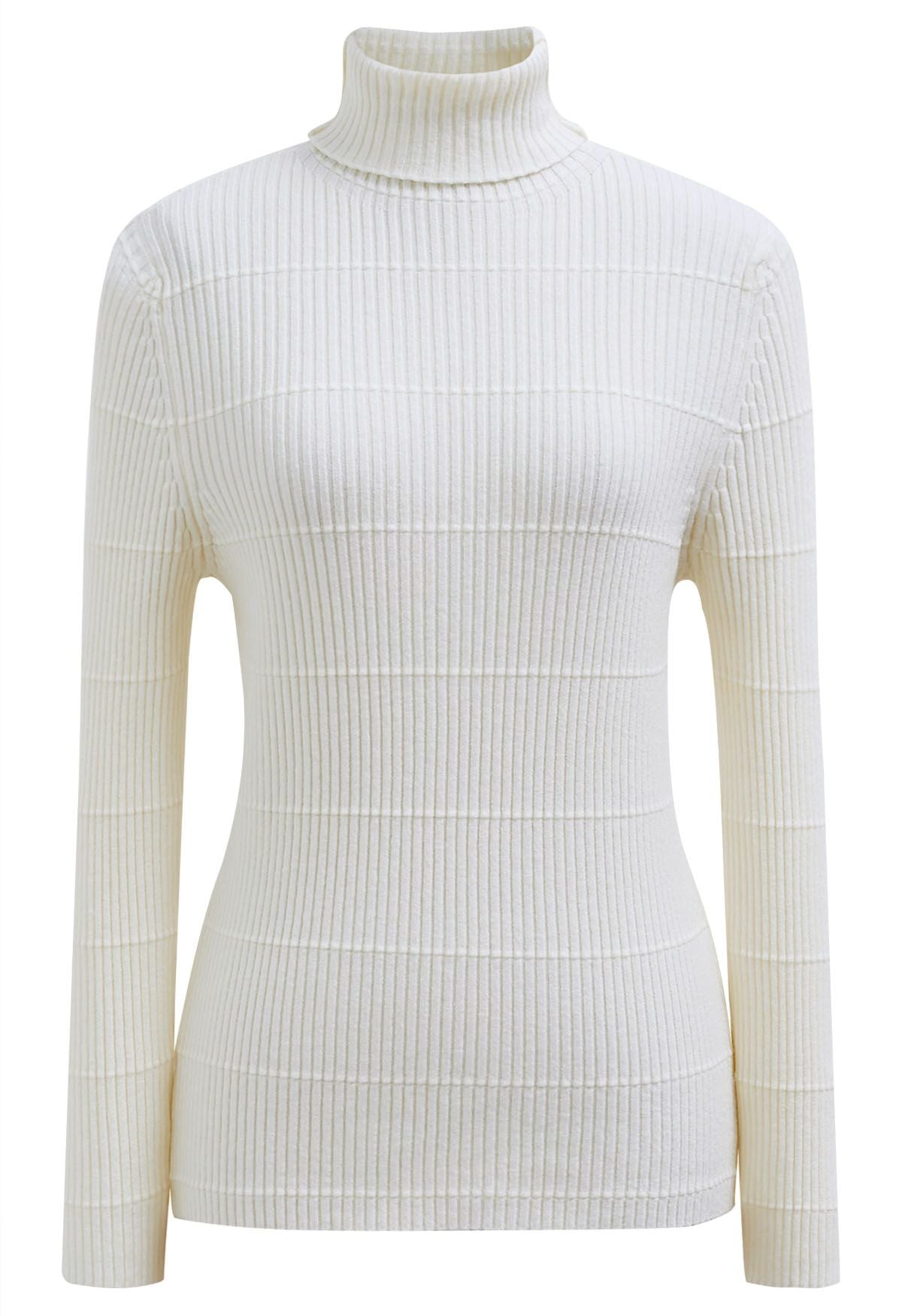 WEJI Ribbed Turtleneck