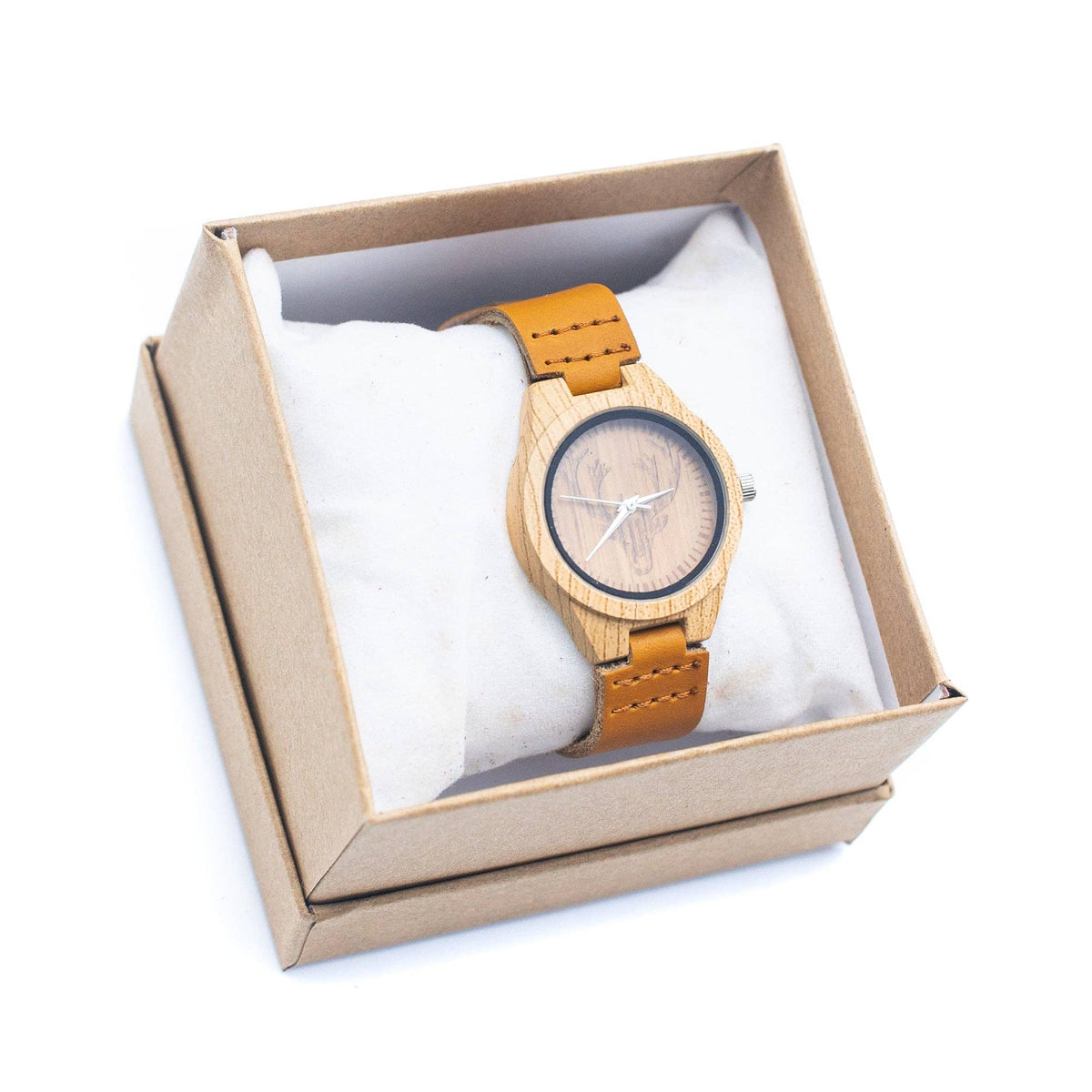 Designer Deer Vintage ladies watch Leather Strap Quartz Watch WA-273