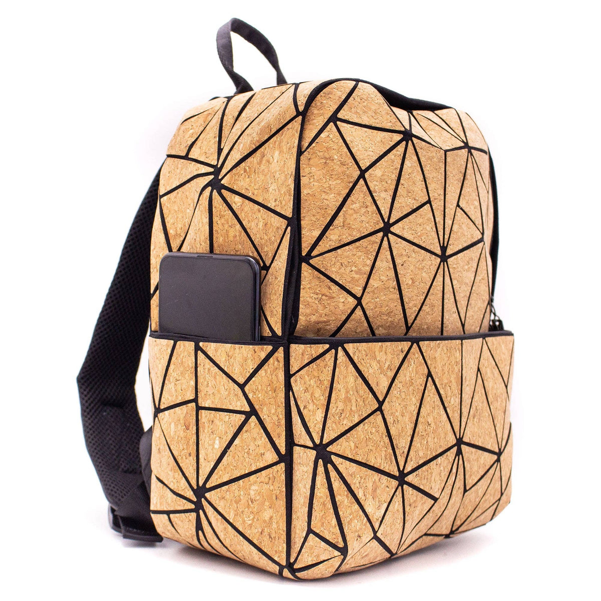 Geometric Cork backpack BAG-2064