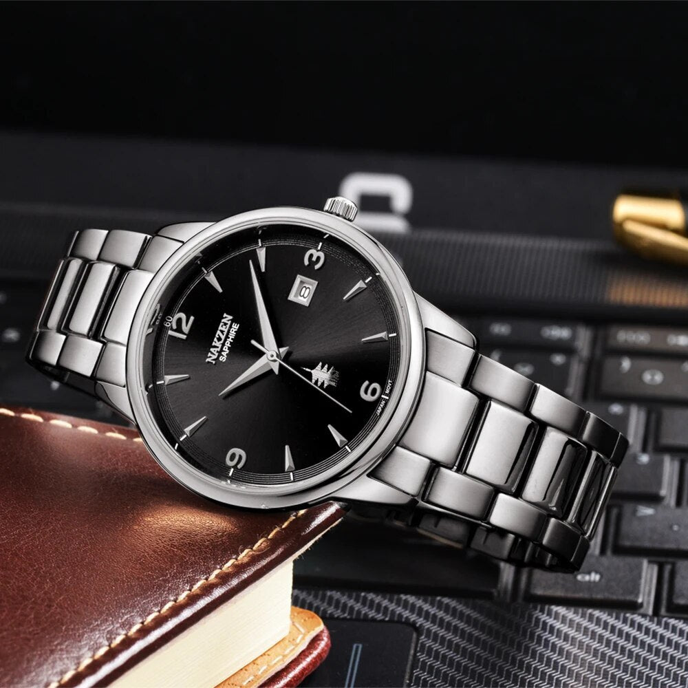 NAKZEN Male Casual Commerce Cool Watch Simple Wrist Watch Br