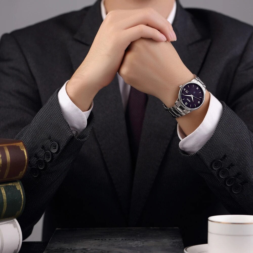 NAKZEN Male Casual Commerce Cool Watch Simple Wrist Watch Br