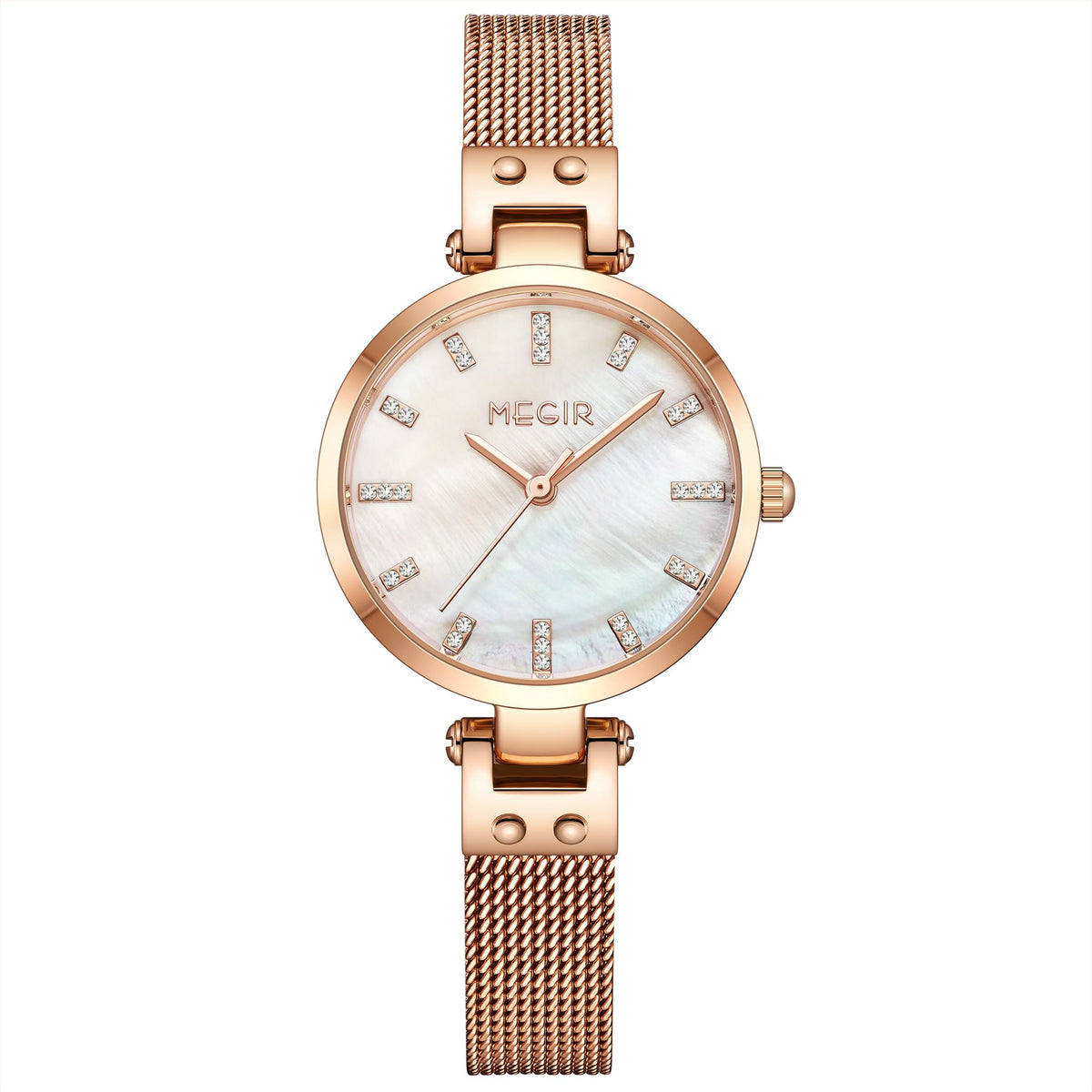 MEGIR Watches for Women Top Brand Fashion Ladies Wristwatch Waterproof Female Quartz Luxury Watch Montre Femme 7025