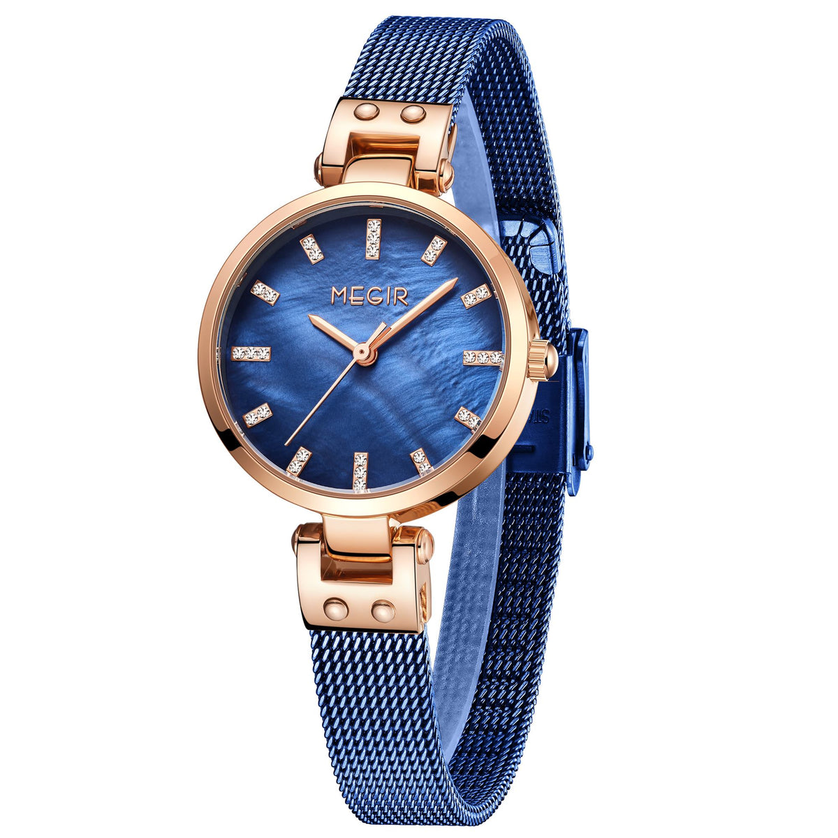 MEGIR Watches for Women Top Brand Fashion Ladies Wristwatch Waterproof Female Quartz Luxury Watch Montre Femme 7025