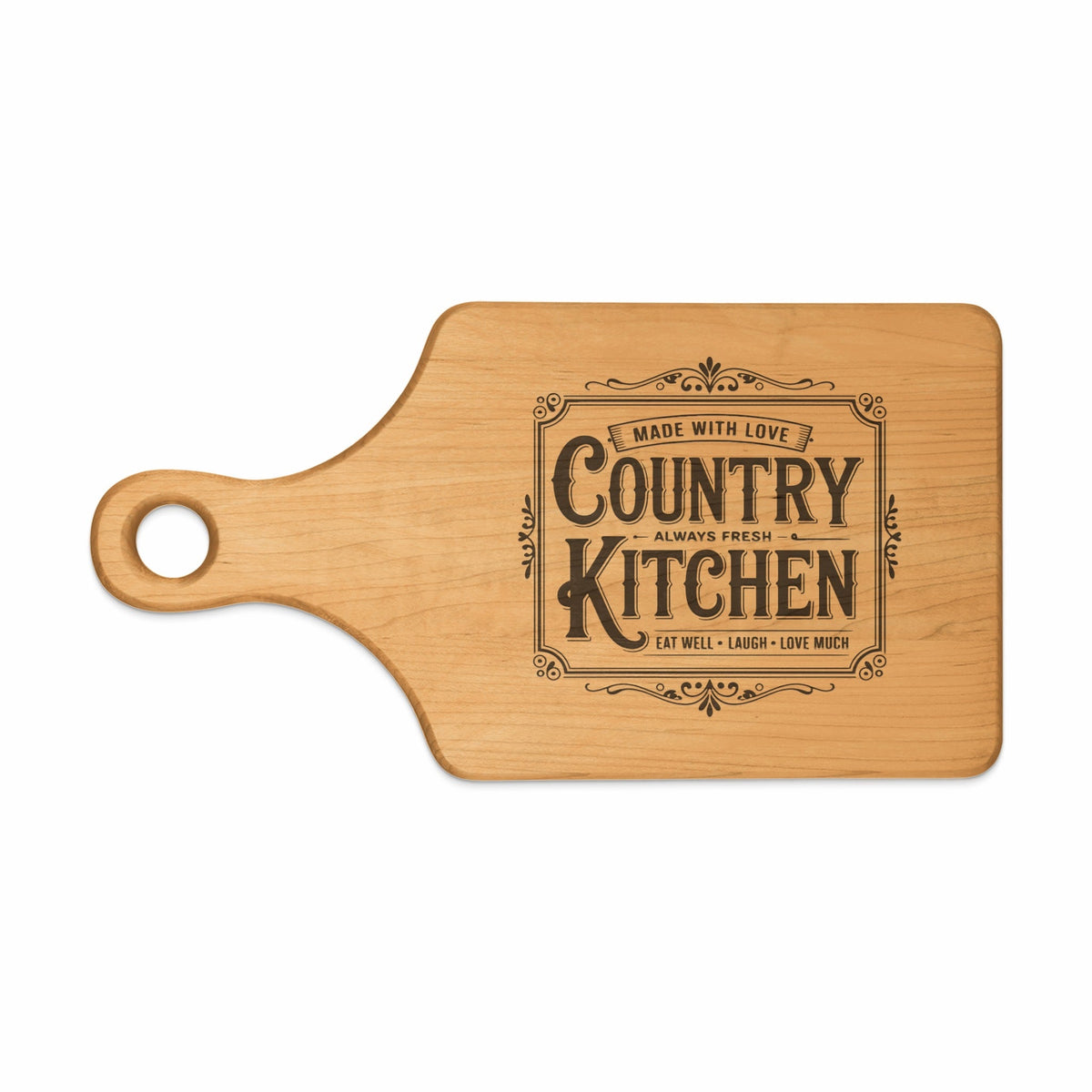 Country Kitchen Charm Premium Cutting Board