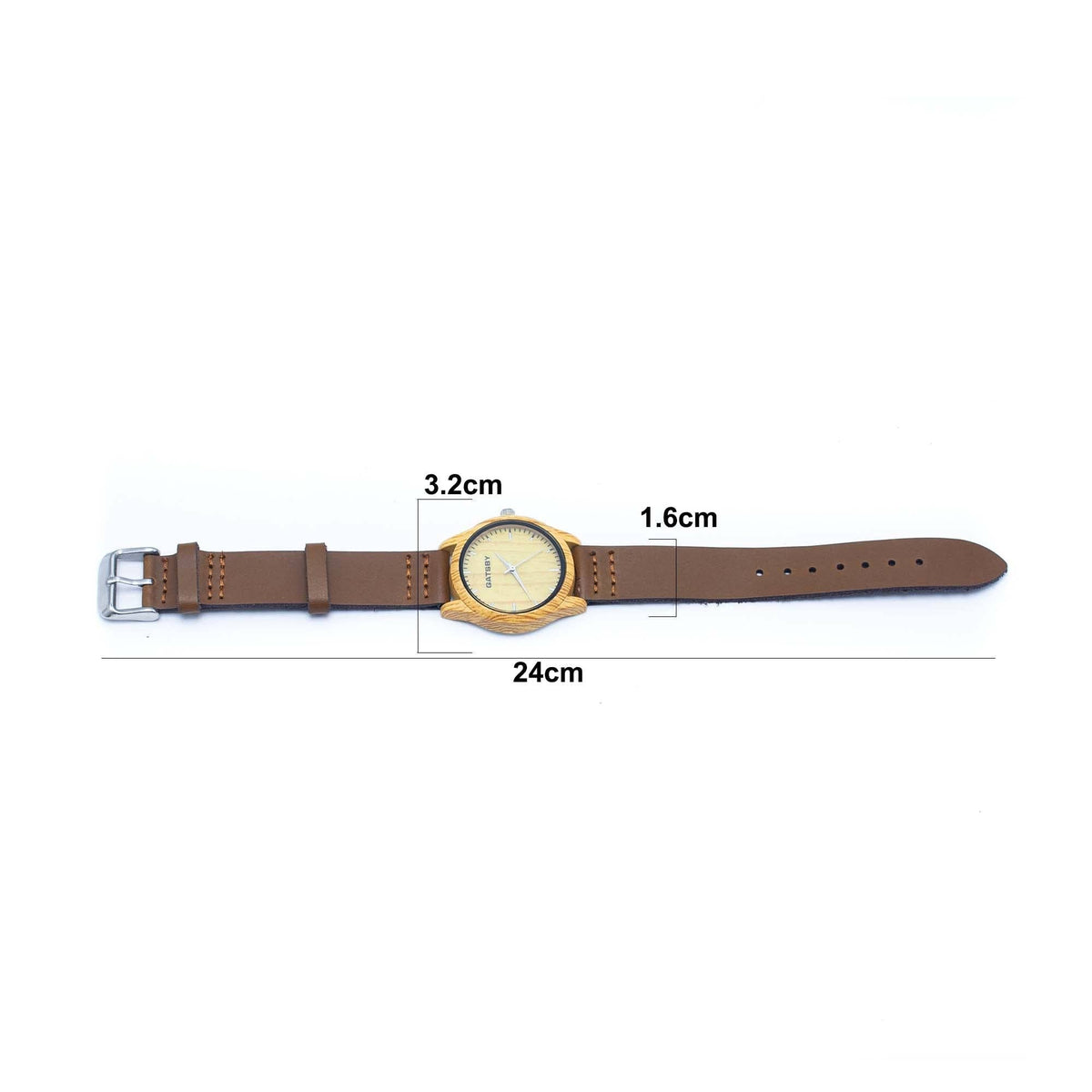 Vintage ladies watch Leather Strap Quartz Watch WA-282