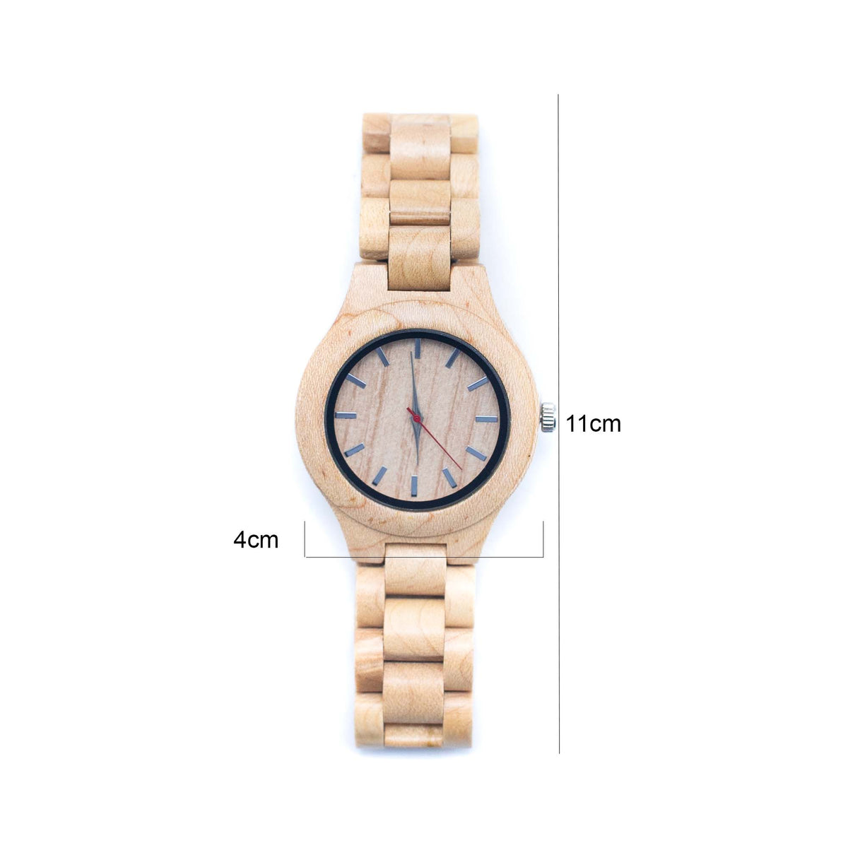 Wooden Watch, Handmade Vintage Quartz, Natural Wooden Wrist Watch WA-308