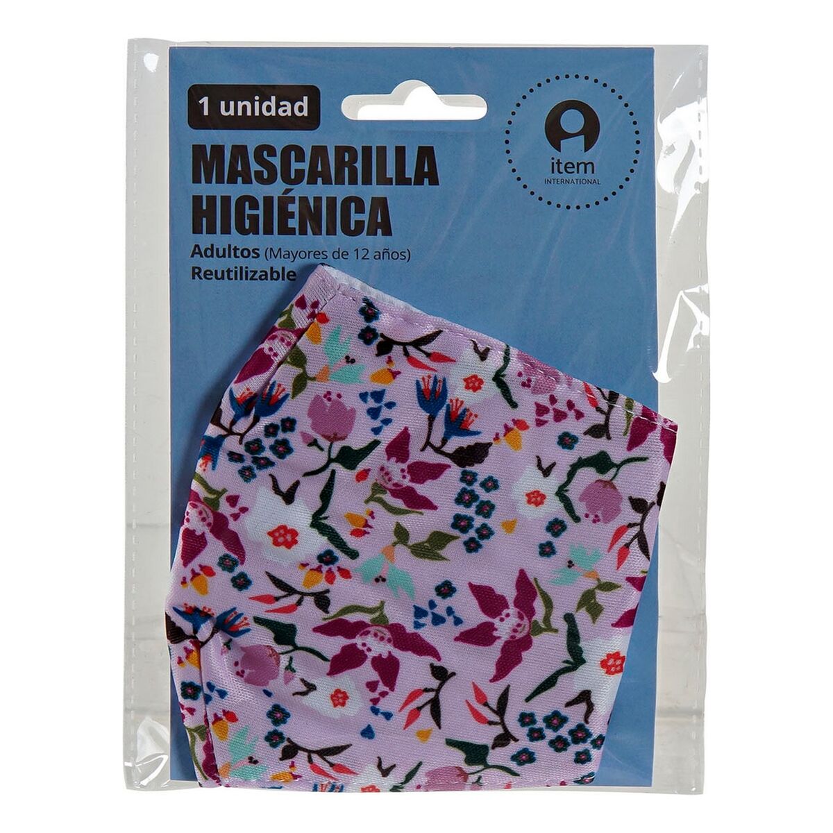 Hygienic Face Mask DKD Home Decor Multicolour 4 Units