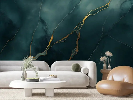 Veridian Goldstream Luxury Mural