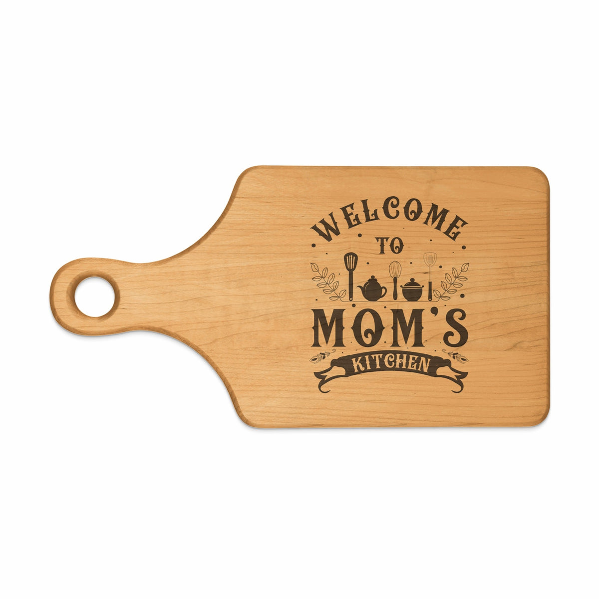 Rustic Charm Mom's Kitchen Premium Cutting Board