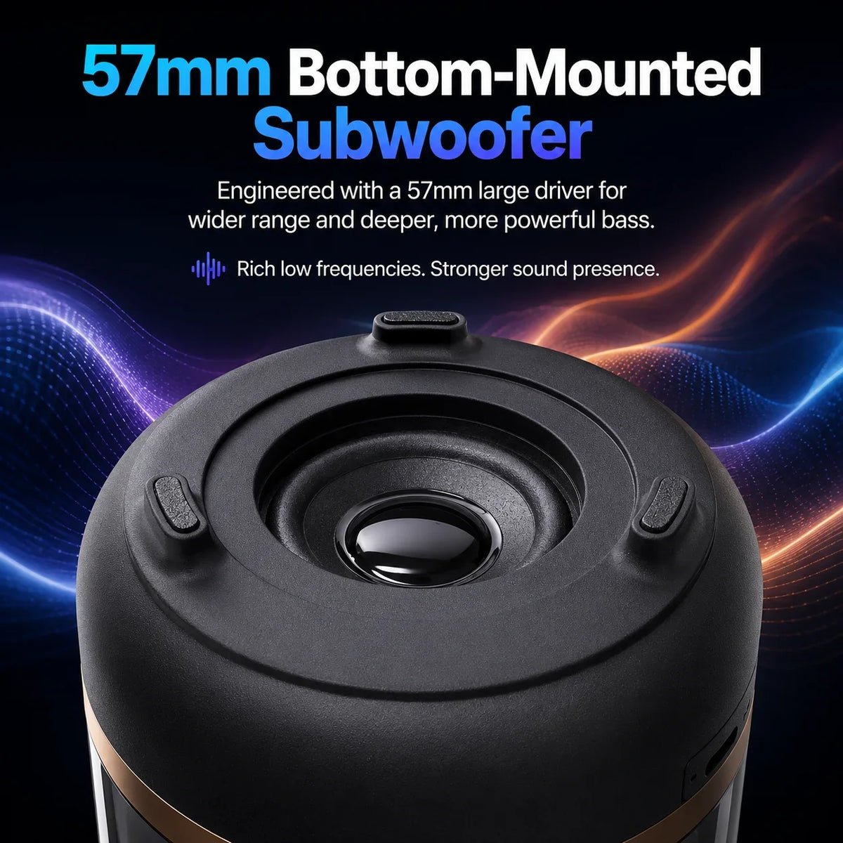 Portable Wireless Bluetooth Soundbar Speaker