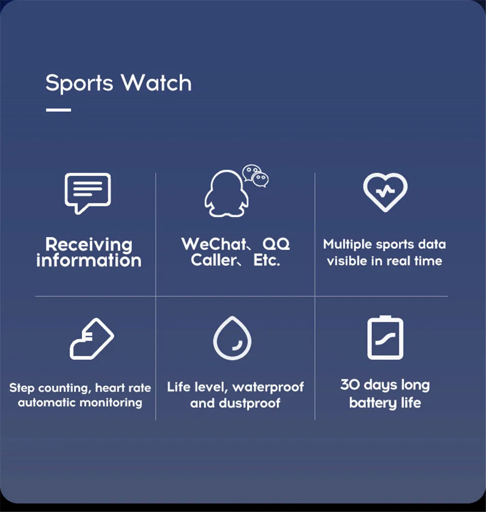 Smart Watch for Men and Women D13