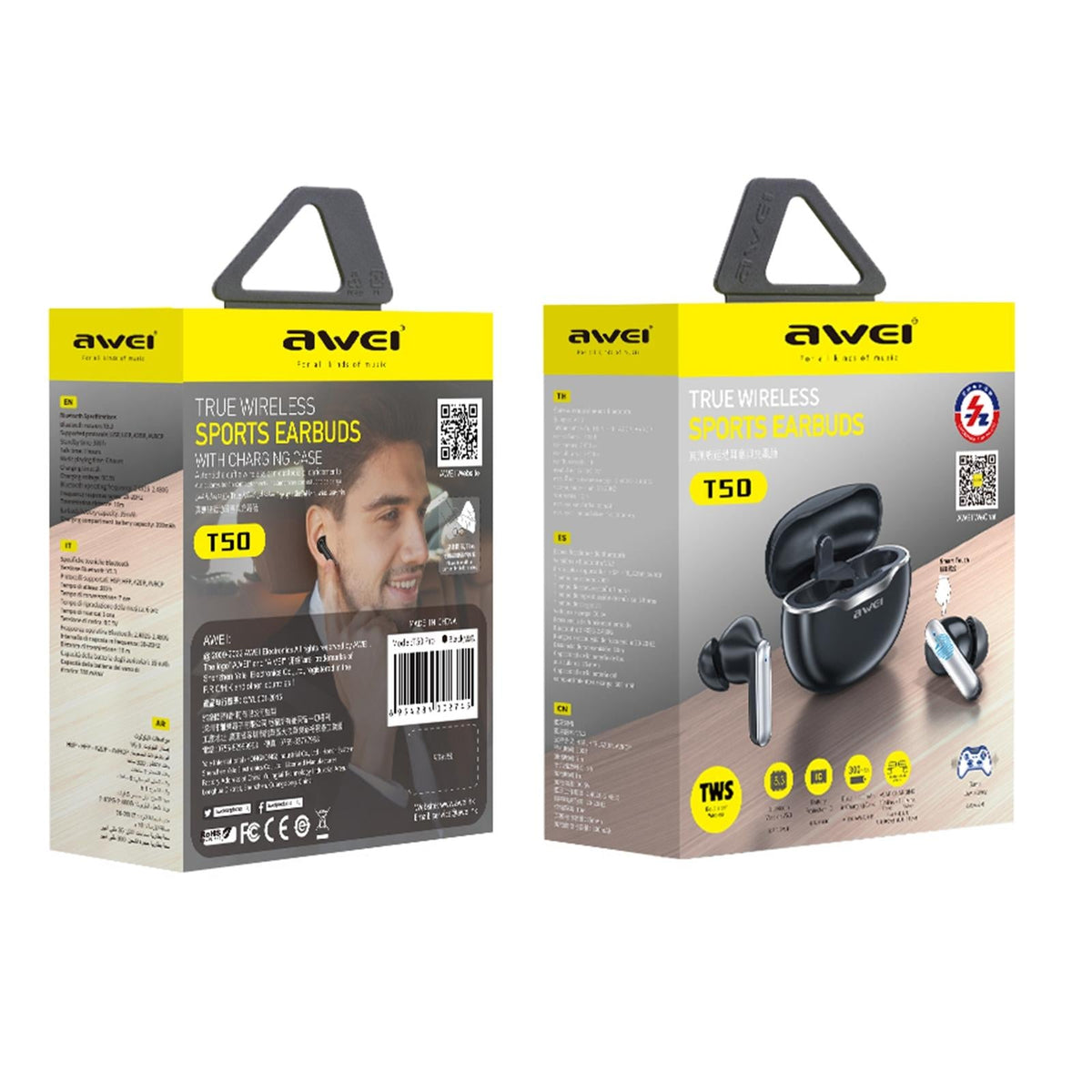 NNEIDS True Wireless Gaming Earbuds - T50