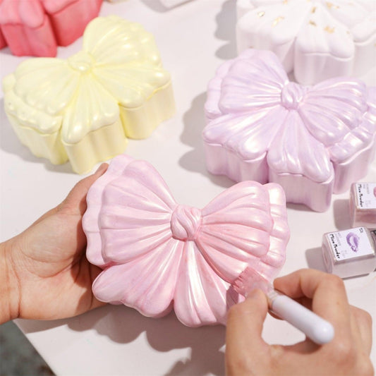Puffy Bow Storage Box Silicone Mold
