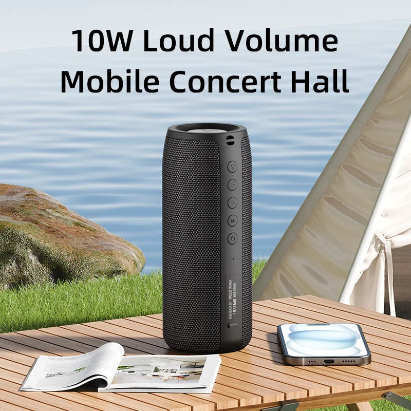 NNEOBA Powerful Bluetooth Speaker Black