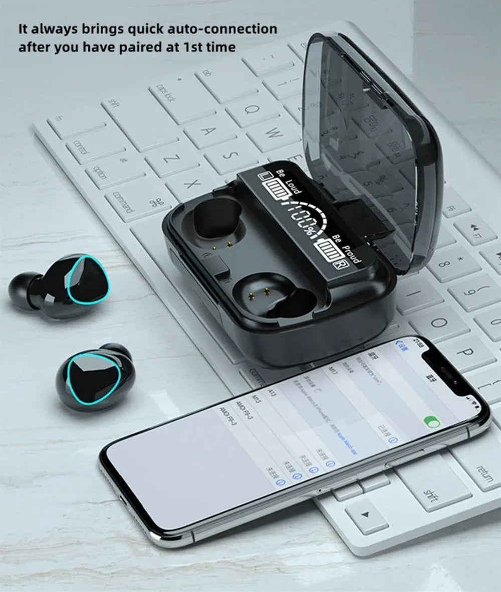 NNEOBA Wireless Earbuds High Quality Stereo Earphones