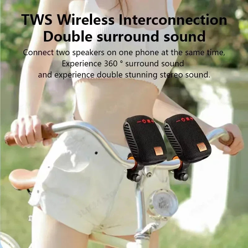 Bicycle Portable Bluetooth Speaker Black