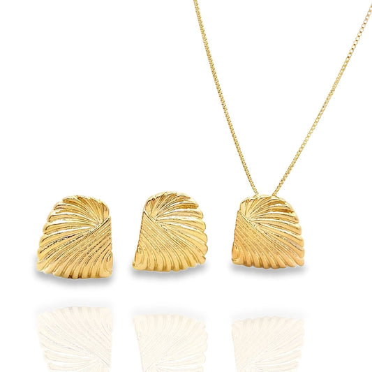 Wing Charm Jewelry Set (G200A)