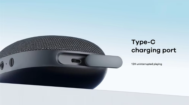 Portable Bluetooth Speaker Outdoor Waterproof (Black)