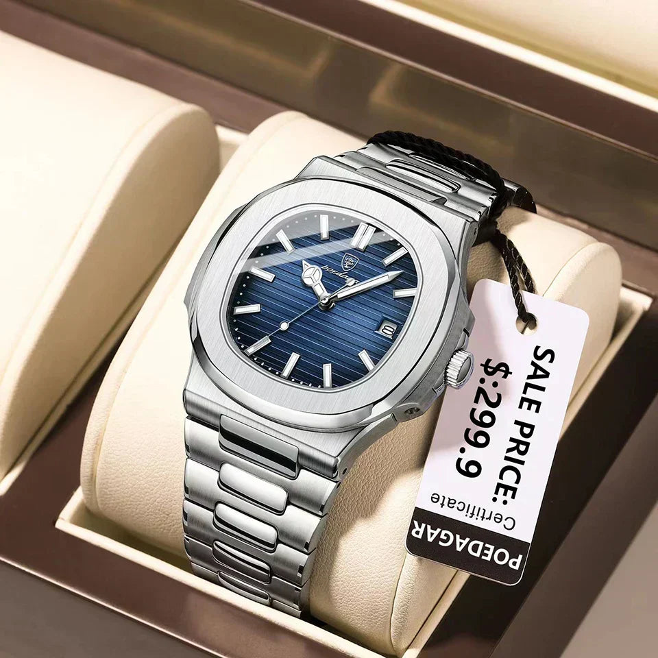 Luxury Watch Business Waterproof Male