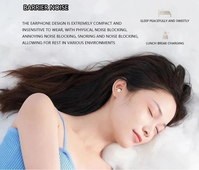 NNEOBA Mini Invisible Wireless Bluetooth Earbuds