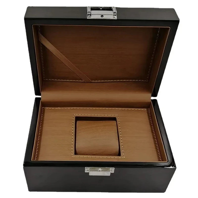 Premium Wooden Watch Storage Box – Luxury Watch & Jewelry Display Case with Soft Interior
