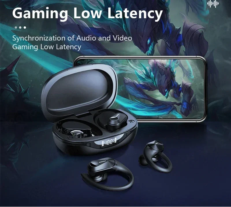 Bluetooth Wireless Earbuds Black