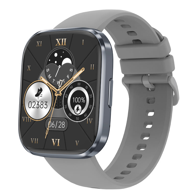 Fitness Smart Watch 1.96"HD Smartwatches for Men Women (Answer/Make Calls), 100+ Sport Modes with Fitness Tracker Watch