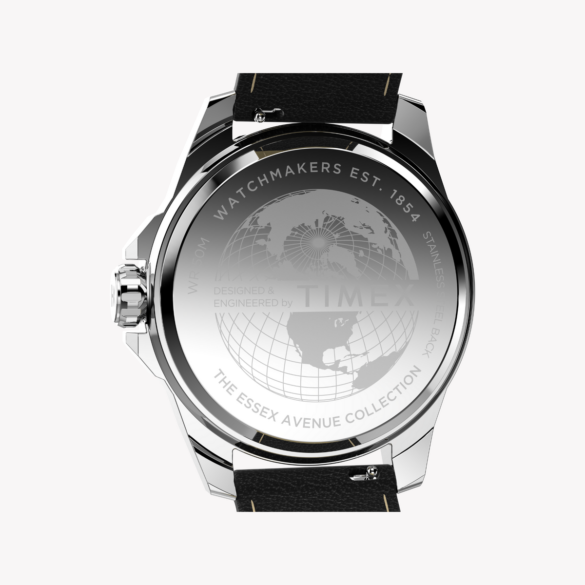 Timex Men's Quartz Watch, Silver/Black | Tw2w92900