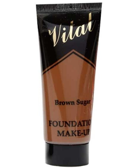 Vital Makeup Liquid Foundation Make Up Brown Sugar 40ml