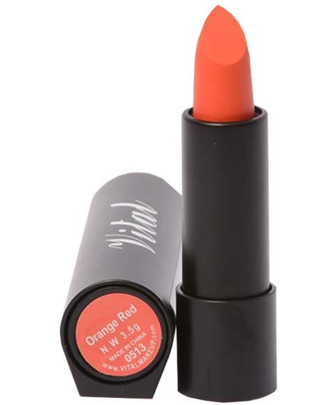 Vital Makeup Lipstick Orange Red 3.5g