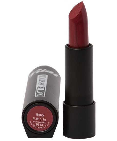 Vital Makeup Matte Lipstick Berry 3.5g