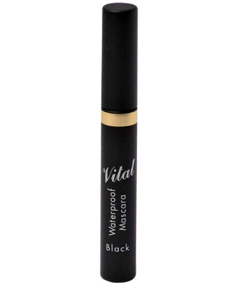 Vital Makeup Waterproof Mascara Black