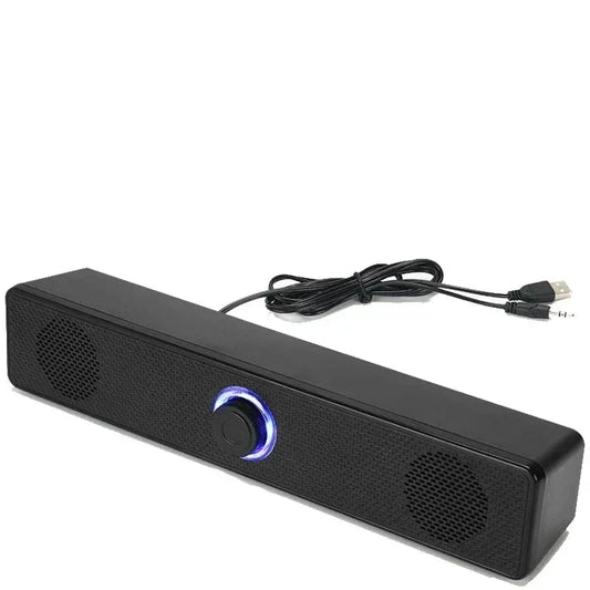 Wired Bluetooth Speaker USB Powered Soundbar