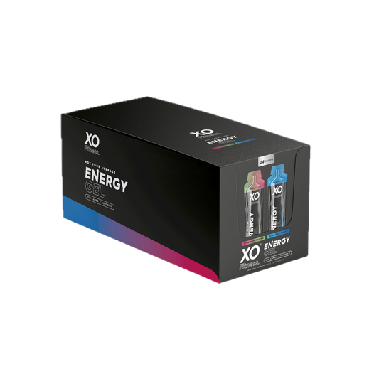 XO Fitness Gels 24x70g Strawberry & Lime / Blue Raspberry