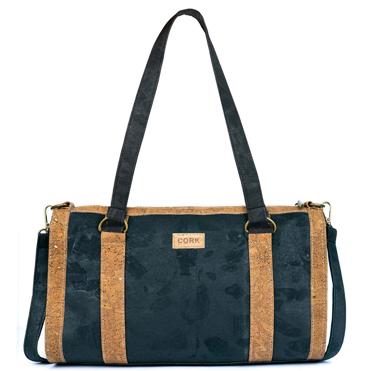 Cork Barrel Shoulder Handbag BAGP-304
