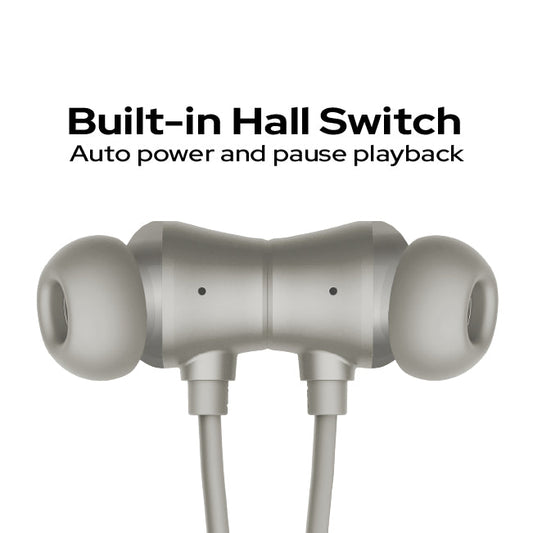 Verbatim TruSound ANC Neckband Earbuds Grey