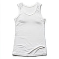 WEJI Basic White Tank Top