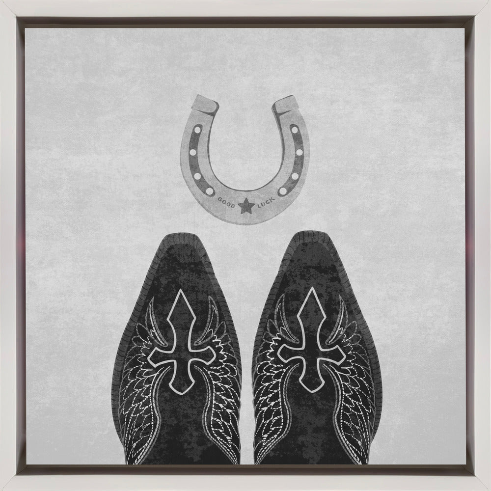 Bw Cowboy Boots and Horseshoe