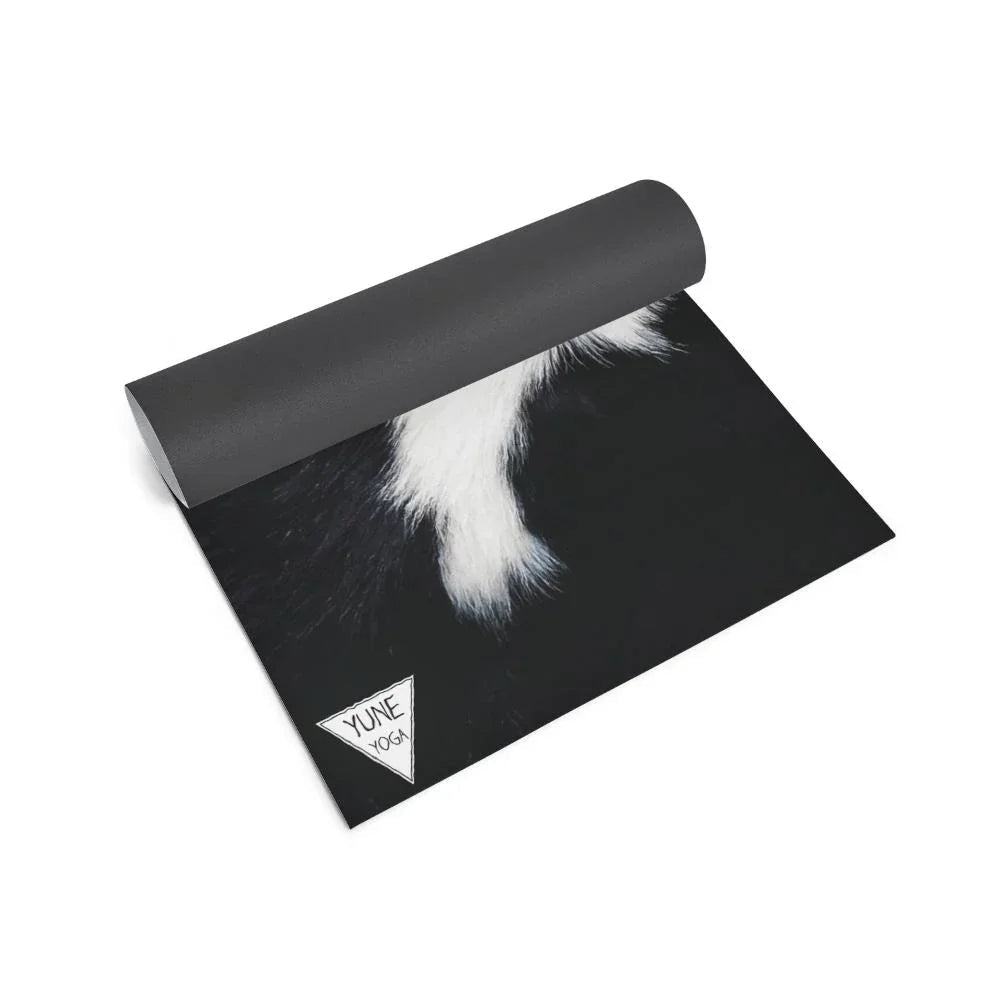 Cow Print Yoga Mat – Sustainable, Toxin-Free & Stylish | Yune Yoga