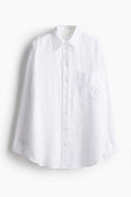 WEJI Oversized Linen Shirt