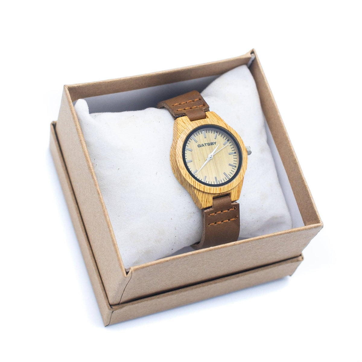 Vintage ladies watch Leather Strap Quartz Watch WA-284