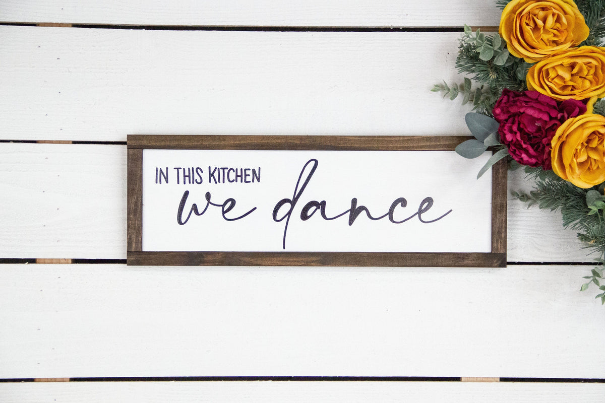 In This Kitchen We Dance Kitchen